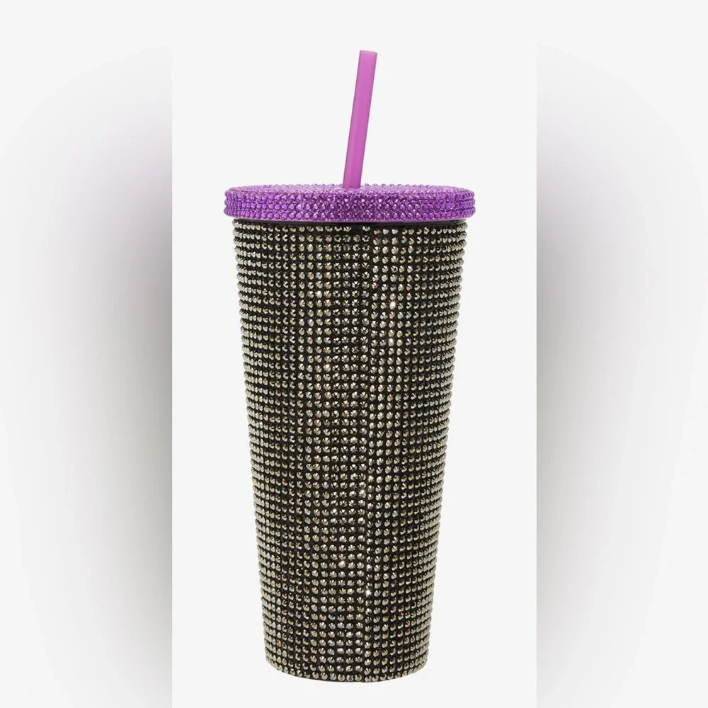 Kuromi by Sanrio Rhinestone Tumbler- NWT